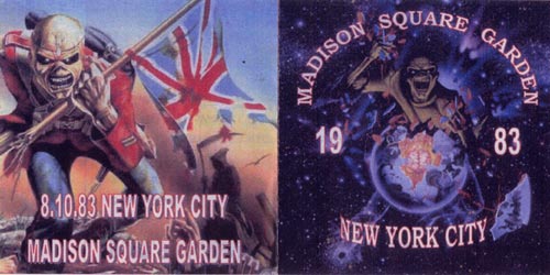Front cover of Iron Maiden - Madison Square Garden 1983